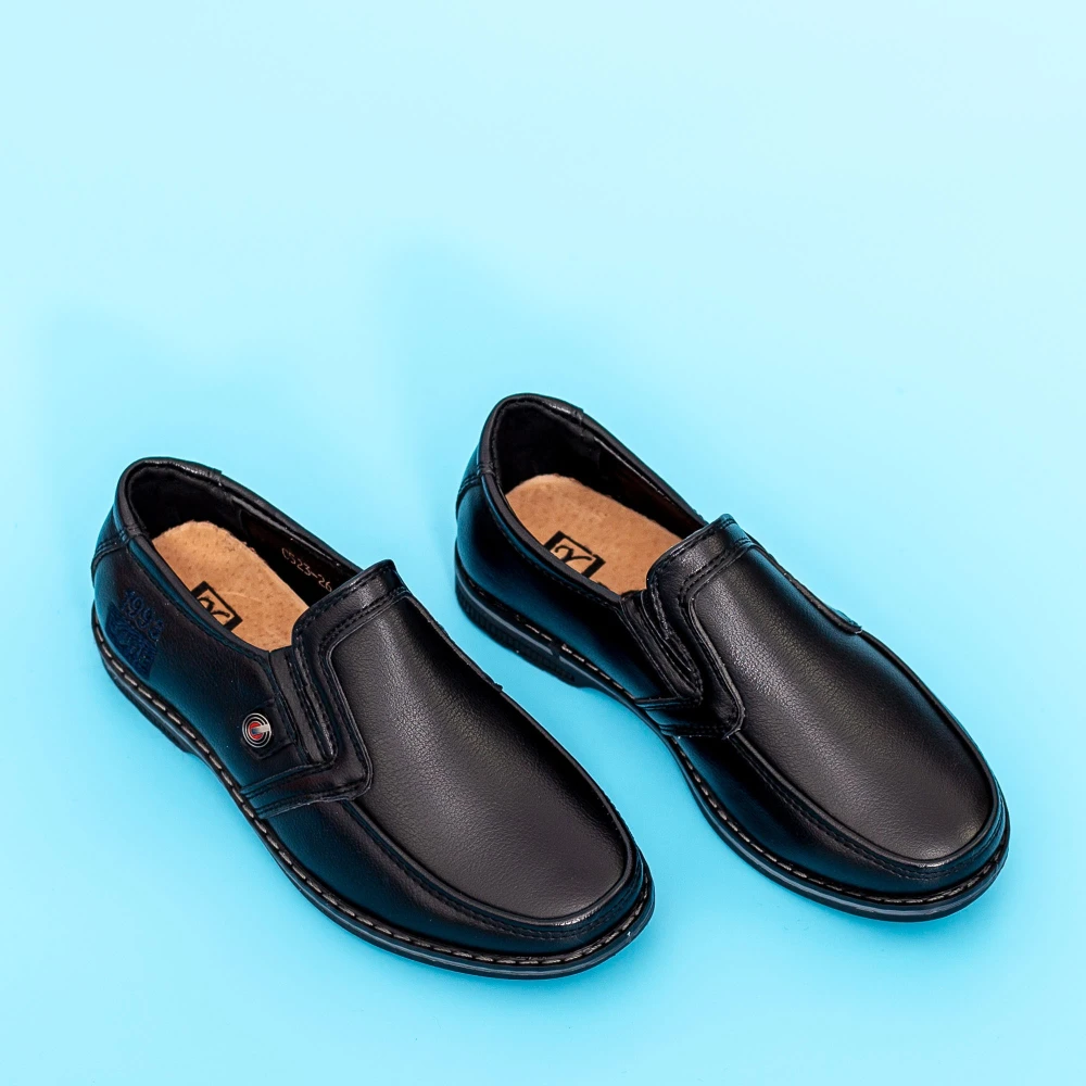 Pantofi baieti c523 negru | fashion