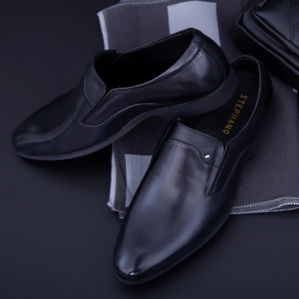 Pantofi barbati 792-037 black | stephano