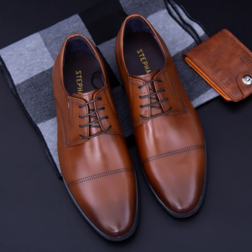 Pantofi barbati 7065-844 brown | stephano