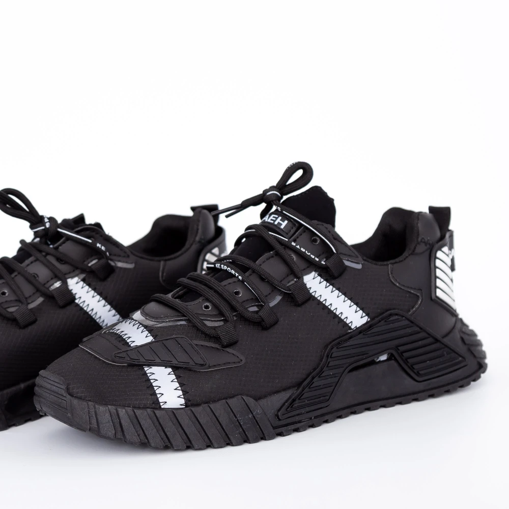 Pantofi sport barbati a58-4 negru | fashion