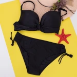 Costum de Baie Dama 2 piese M090 Negru Meina