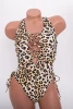 Costum de Baie Dama intreg Y3059 Leopard Bej Meina