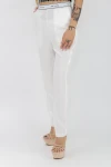 Pantaloni Dama MFFS12081 Alb Fashion