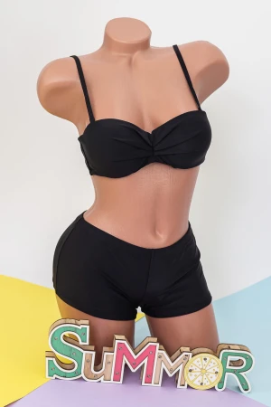Costum de Baie Dama 2 Piese A2045 Negru Meina