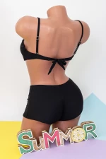 Costum de Baie Dama 2 Piese A2045 Negru Meina