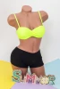 Costum de Baie Dama 2 Piese A2045 Verde neon Meina