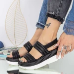 Sandale Dama cu Platforma WL219 Negru » MeiMei.Ro