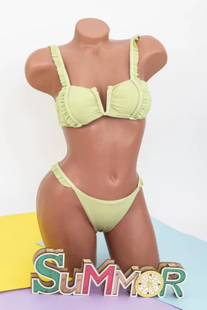 Costum de Baie Dama 2 piese 06928 Verde Ggodd