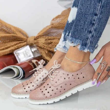 Pantofi Casual Dama XD3073 Roz Angel Blue