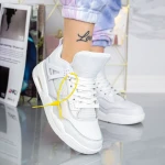 Pantofi Sport Dama W102-1 Alb Fashion