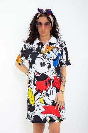 Rochie Dama 6031 MICKEY-MINNIE » MeiMei.Ro