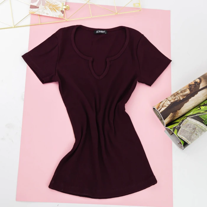 Bluza Dama 8833 Visiniu Adrom