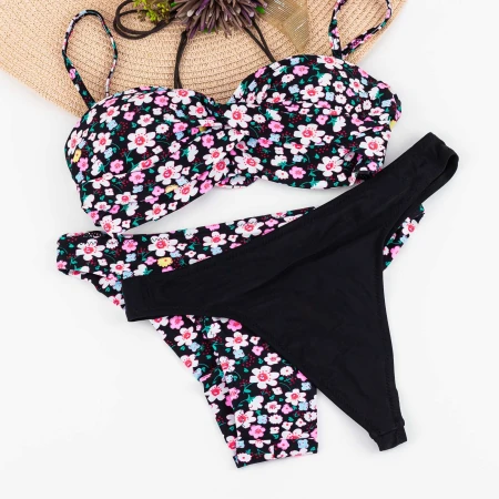 Costum de Baie Dama 3 Piese F18 Negru Meina