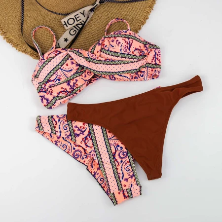 Costum de Baie Dama 3 Piese MM028 Somon Meina