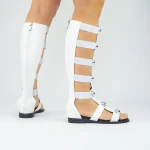 Sandale Dama QZL239 White » MeiMei.Ro