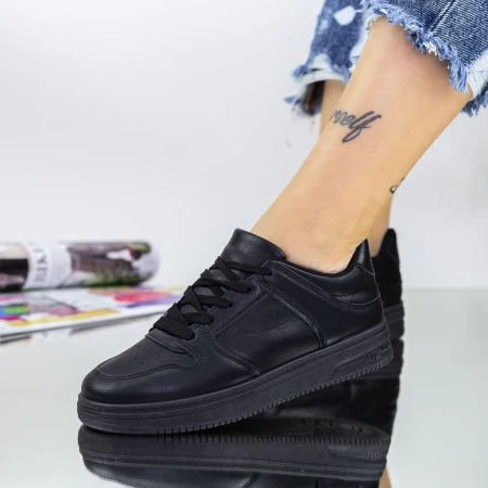 Pantofi Sport Dama A28 Negru Fashion