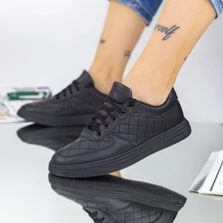 Pantofi Sport Dama 935 Negru Fashion