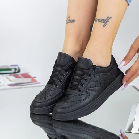 Pantofi Sport Dama 935 Negru Fashion