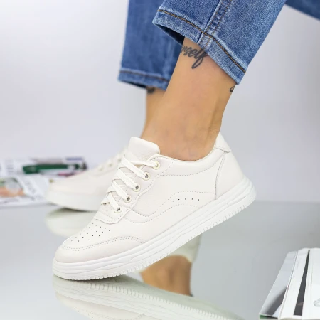 Pantofi Sport Dama 937 Bej Fashion
