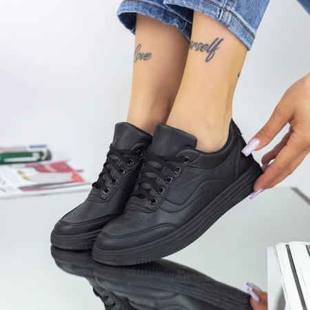 Pantofi Sport Dama 937 Negru Fashion