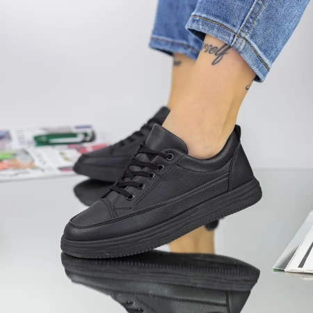 Pantofi Sport Dama 939 Negru Fashion