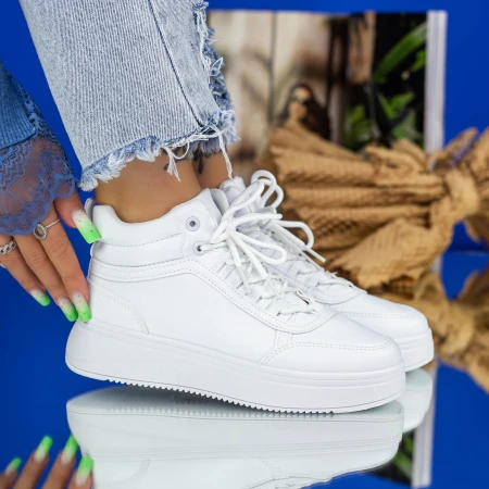 Pantofi Sport Dama 2B5 Alb Mei
