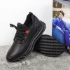 Pantofi Sport Barbati din piele naturala MSD2019-3A Negru Franco Gerardo