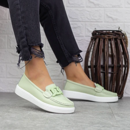 Pantofi Casual Dama AW401 Verde Angel Blue