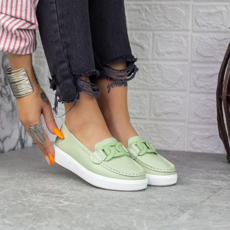 Pantofi Casual Dama AW401 Verde Angel Blue