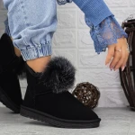 Ghete UG Dama 2N3 Negru-Gri » MeiMei.Ro