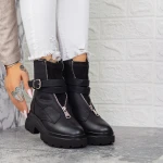 Ghete Dama cu Platforma 2MX513 Negru » MeiMei.Ro