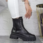 Ghete Dama cu Platforma 2XJ77 Negru » MeiMei.Ro