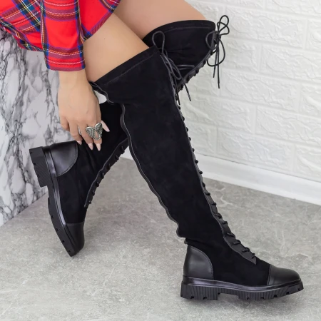 Cizme Dama 2MX533 Negru » MeiMei.Ro