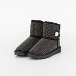 Ghete UG Dama 2W325 Negru-Guncolor » MeiMei.Ro
