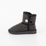 Ghete UG Dama 2W325 Negru-Guncolor » MeiMei.Ro