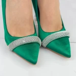 Pantofi Stiletto 2SY18 Verde » MeiMei.Ro