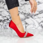 Pantofi Stiletto 2SY18 Rosu » MeiMei.Ro