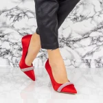 Pantofi Stiletto 2SY18 Rosu » MeiMei.Ro