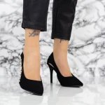 Pantofi Stiletto 2XKK7 Negru » MeiMei.Ro