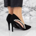 Pantofi Stiletto 2XKK7 Negru » MeiMei.Ro