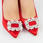 Pantofi Stiletto 2YZ3 Rosu » MeiMei.Ro