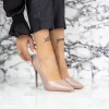 Pantofi Stiletto 2YZ1 Champagne Mei