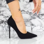 Pantofi Stiletto 2YZ1 Negru » MeiMei.Ro