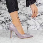 Pantofi Stiletto 2YZ5 Mov » MeiMei.Ro