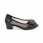 Pantofi cu Toc gros 9627 Negru » MeiMei.Ro