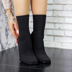 Botine Dama cu Toc subtire 2BLD1 Negru » MeiMei.Ro