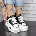 Pantofi Sport Dama cu Platforma 2W50 Negru » MeiMei.Ro