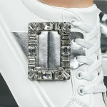 Pantofi Sport Dama 2B11 Argintiu » MeiMei.Ro