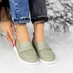 Pantofi Casual Dama 2KM2 Verde » MeiMei.Ro