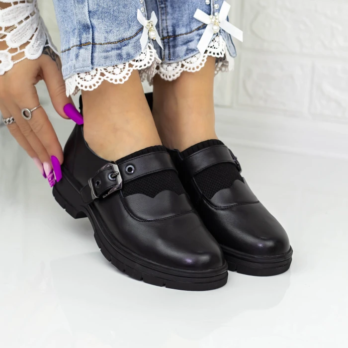 Pantofi Casual Dama 23725 Negru » MeiMei.Ro